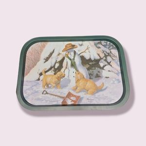 Festive Holiday Tray